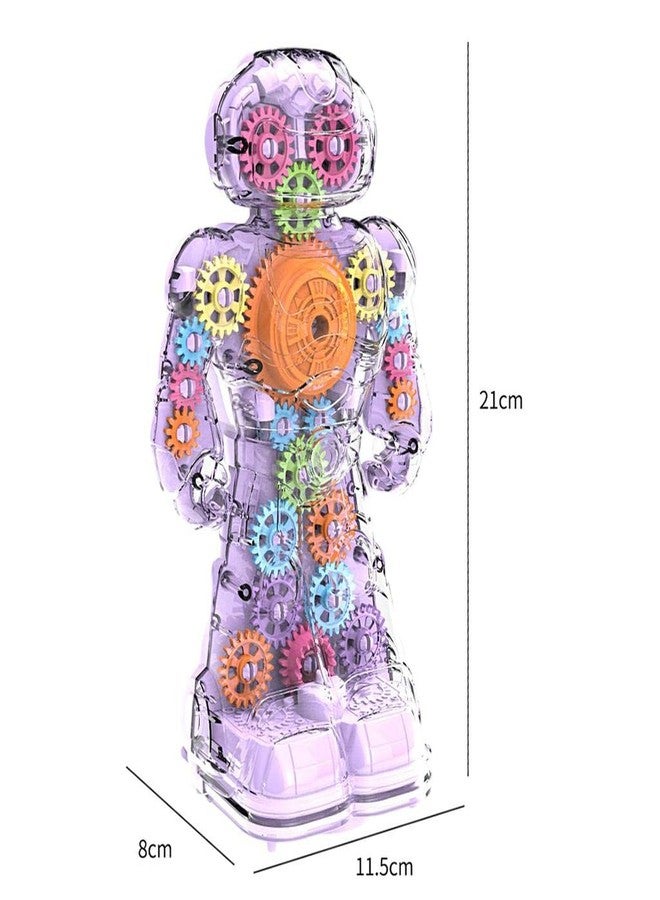 jilani Transparent Gear Robot Toy for Kids - Image 2